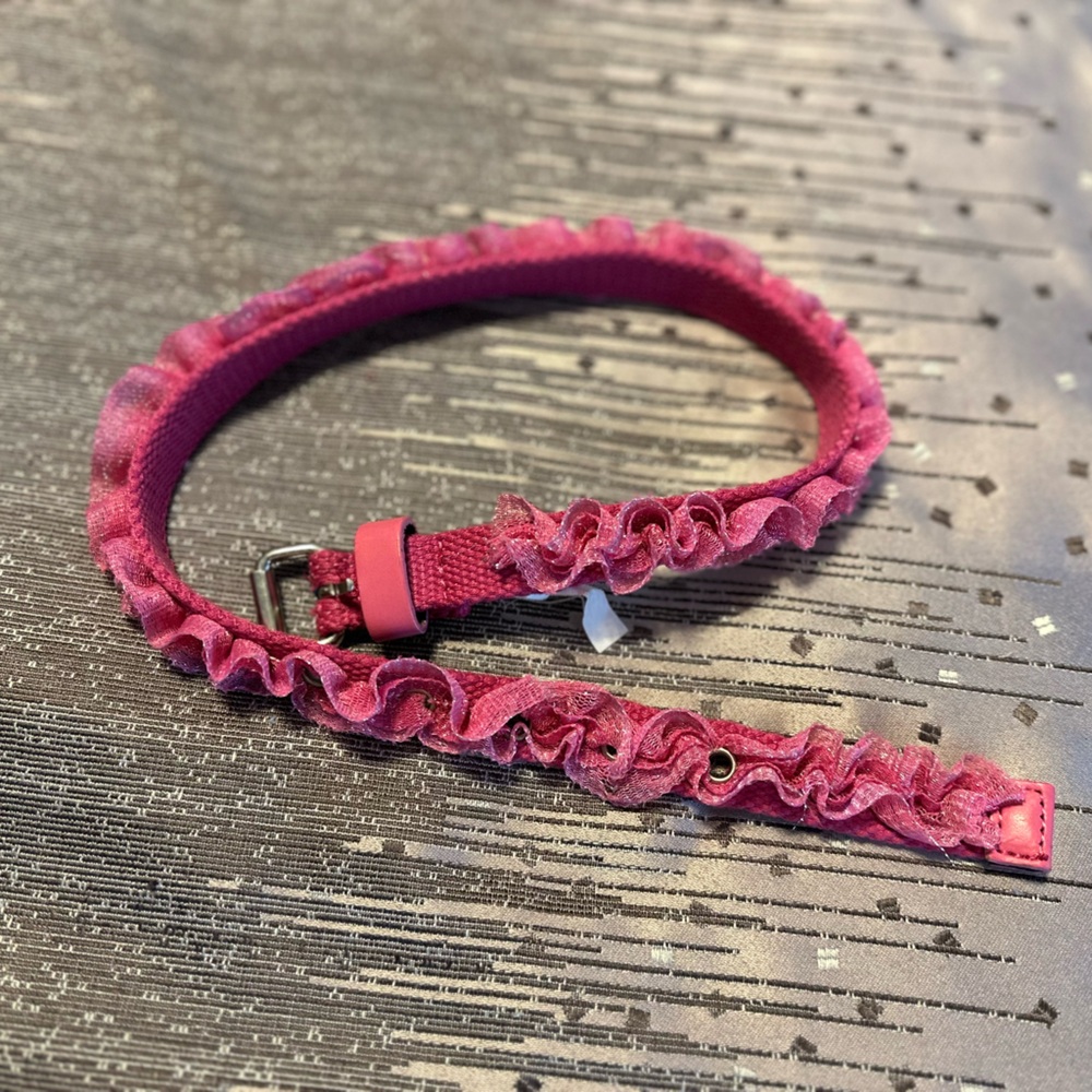 Kids Ruffle Belt S